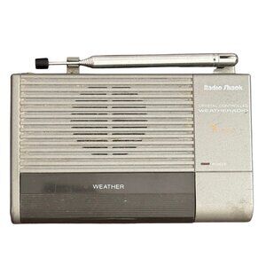 Radio Shack 7 Channel Crystal Controlled Weather Radio 12-243 Vintage